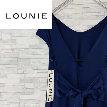 [ 미사용 새상품 ] 루니 LOUNIE 슬리브리스 원피스 블루