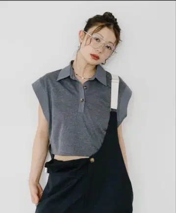 Hanne 폴로 칼라 컴팩트 TEE