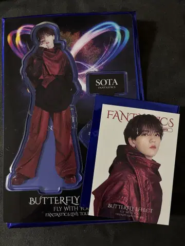 나카지마 소우타 BUTTERFLYEFFECT 아크릴 스탠드 & 포토 카드