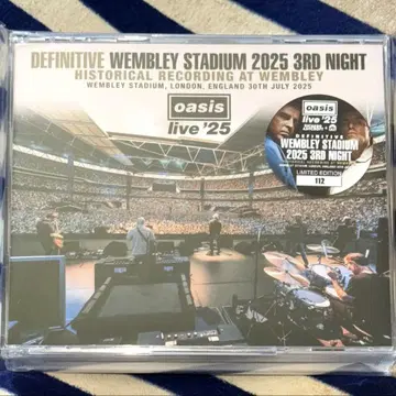 Oasis live '25 Wembley Stadium 2025 3rd
