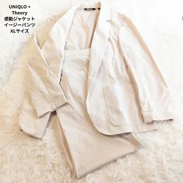 유니클로 x Theory 감동 자켓 이지 팬츠 셋업 XL