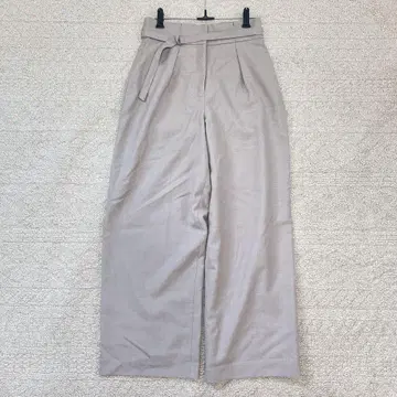 내추럴 뷰티 베이직 울스 옥스 와이드 팬츠 베이지 S
