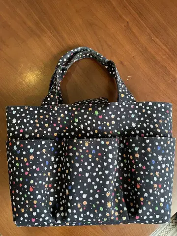 츠모리치사토 TSUMORI CHISATO 고양이 도트 토트백