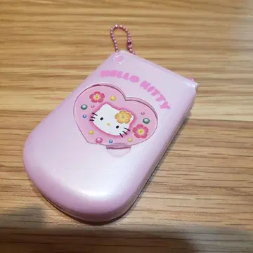 키티 헬로키티 휴대폰 사진 키링
