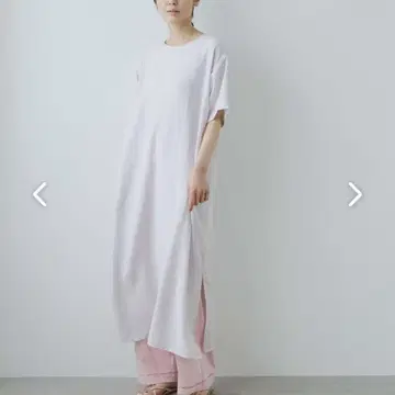 북유럽,  시원함도, 품격도 ] 하프 슬리브의 박스 원피스