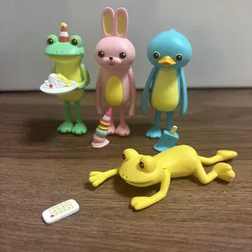 모든 것이 끝난 개구리 시크릿 토끼 오리 가챠 피규어