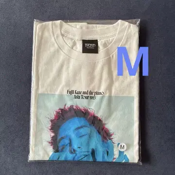 후지이 카제 Blue Kaze 티셔츠 M 사이즈
