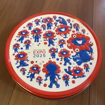 오사카 간사이 만박 2025 미야쿠미야쿠 쿠키 빈 캔 내용물 없음 미사용
