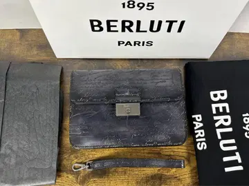 새상품 Berluti 벨루티 Jour 스크리트 클러치백