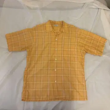 60s 반팔 셔츠 오픈 카라