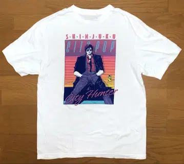 시티헌터 SHINJUKU CITY POP 티셔츠 묘지의 화랑
