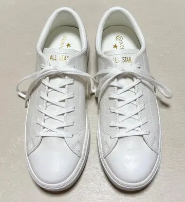 컨버스 올스타 쿠페 가죽 OX 화이트 26cm