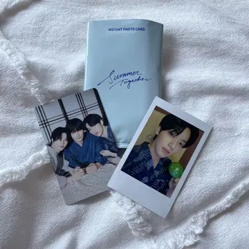 Summer Together TXT 유카타 폴라로이드 인스턴트 사진 수빈