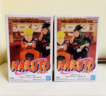 NARUTO 이치라쿠에서의 한때 우즈마키 나루토 우미노 이루카 피규어