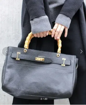 SITA PARANTICA 시보 가죽 대나무 BAG