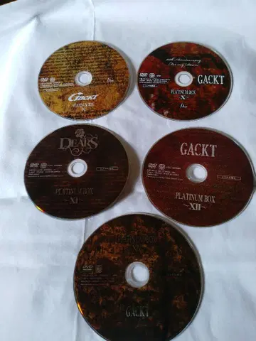 GACKT의 DVD