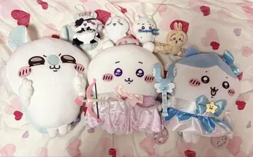 치이카와 하치와레 모몽가 토끼 봉제 인형 묶음 판매 마스코트