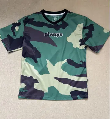 always camo football top