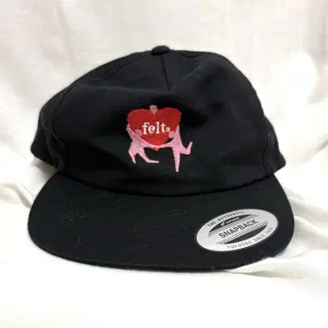 Felt Hell 캡 모자 자수