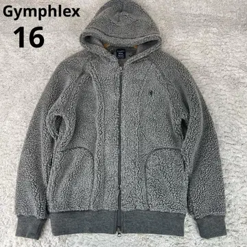 Gymphlex 짐플렉스 집업 보아 후드티 그레이 16