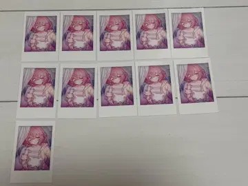 nqrse 다이후쿠야상 폴라로이드 나루세 파자마 노멀 11장 세트