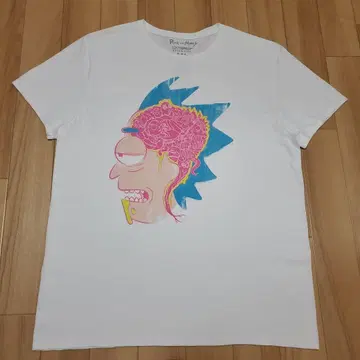 미국 인기 애니메이션 Rick and Morty 프린트 T셔츠