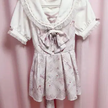 LIZLISA Sewing Bear 패턴 셋업