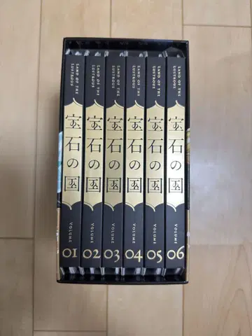 보석의 나라 초회 생산 한정판 Blu-ray 전 6권 세트 BOX 포함