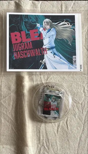 BLEACH 산토리 오리지널 콜라보 캔 스티커 & 아크릴 키링 하쉬발트