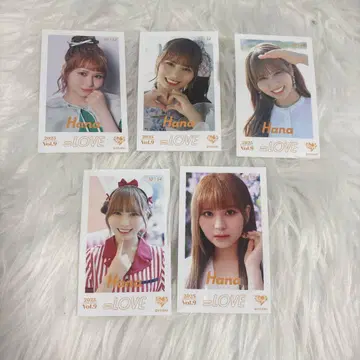=LOVE 이코러브 오바 하나나 미니 사진 컴프