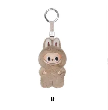 토끼 귀 봉제 인형 키링