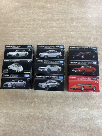 토미카 프리미엄 9대 묶음 판매 2000GT GT-R 카운턱 외