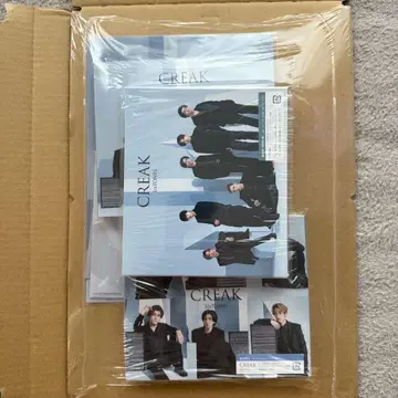 SixTONES CREAK 3 형태 세트 슬리브 특전 포함