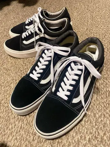 명작 초기 점검 완료 VANS 올드스쿨 재즈 블랙 x 화이트 12