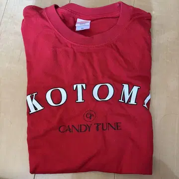 CANDY TUNE 타치바나 코토미 최애 어필 T셔츠