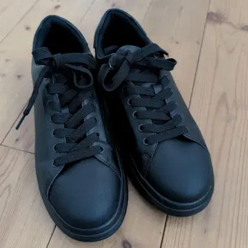 ZARA 자라 힐업 스니커즈 Black 44