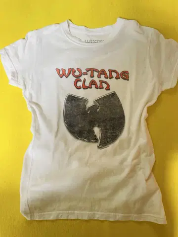 WU-TANG CLAN 프린트 T셔츠 레어