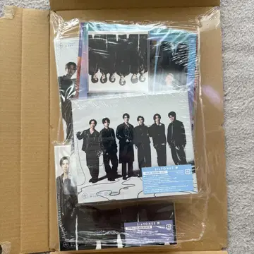앨범 CD 초회반 3 형태 세트 [ 목소리 ] SixTONES 특전 포함