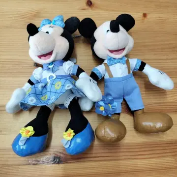인형 배지 미키 미니 Disney Blue Ever After