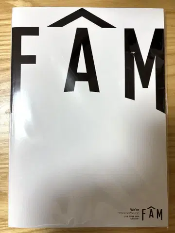 timelesz FAM 투어 팜플렛 타임리스 투어 굿즈