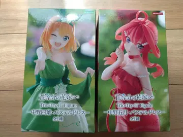 5등분의 신부 나카노 이츠키 나카노 요츠바 파스텔 드레스 2체 세트