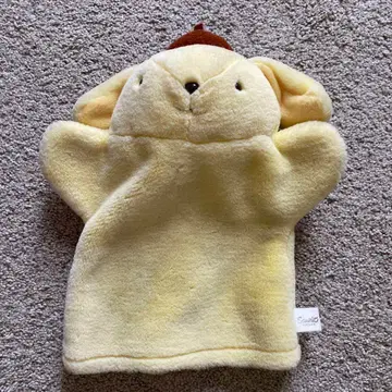 폼폼푸딩 핸드 퍼펫 봉제 인형 레트로 산리오