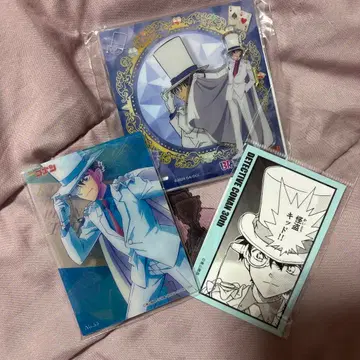 괴도 키드 아크릴 스탠드 씰 클리어 카드