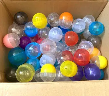 가챠가챠 빈 캡슐 작음 105개