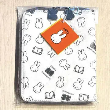키노쿠니야 miffy&books 북커버 파우치 패턴 문고본 사이즈