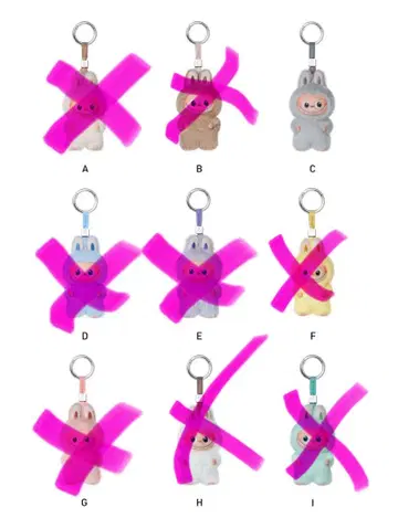 The monsters pin for love 시리즈 러브브 A-M
