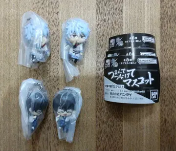 은혼 츠마츠나 마스코트 카니칸 볼체인 사카타 긴토키 신파치 4개 세트