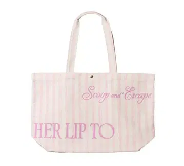 herlipto Scoop and Escape Large Tote 핑크