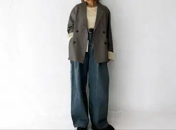 더블 테일러드 자켓