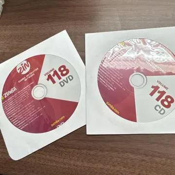 [ 최신작 ] ZUMBA zin118 CD&DVD 세트